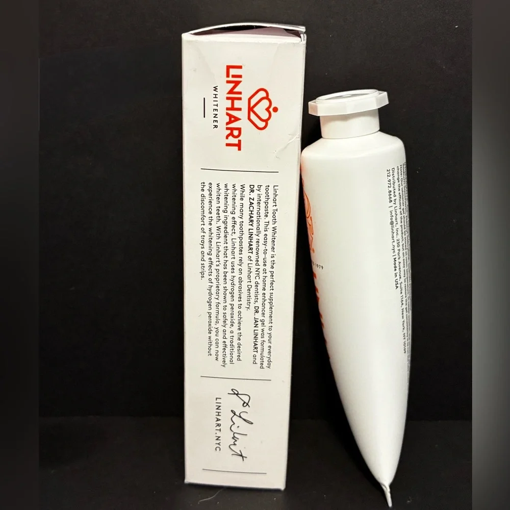 Linhart Tooth Whitener Gel ~ $28 MSRP ~ Full Size ~ 1.7oz  ~ Brand New in Box - Picture 6 of 6